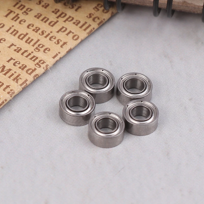 5Pcs MR63zz Bearing 3x6x2.5MM ABEC 7 Quality High-Speed MR63 ZZ Miniature Steel Ball Bearings For Fishing Reel