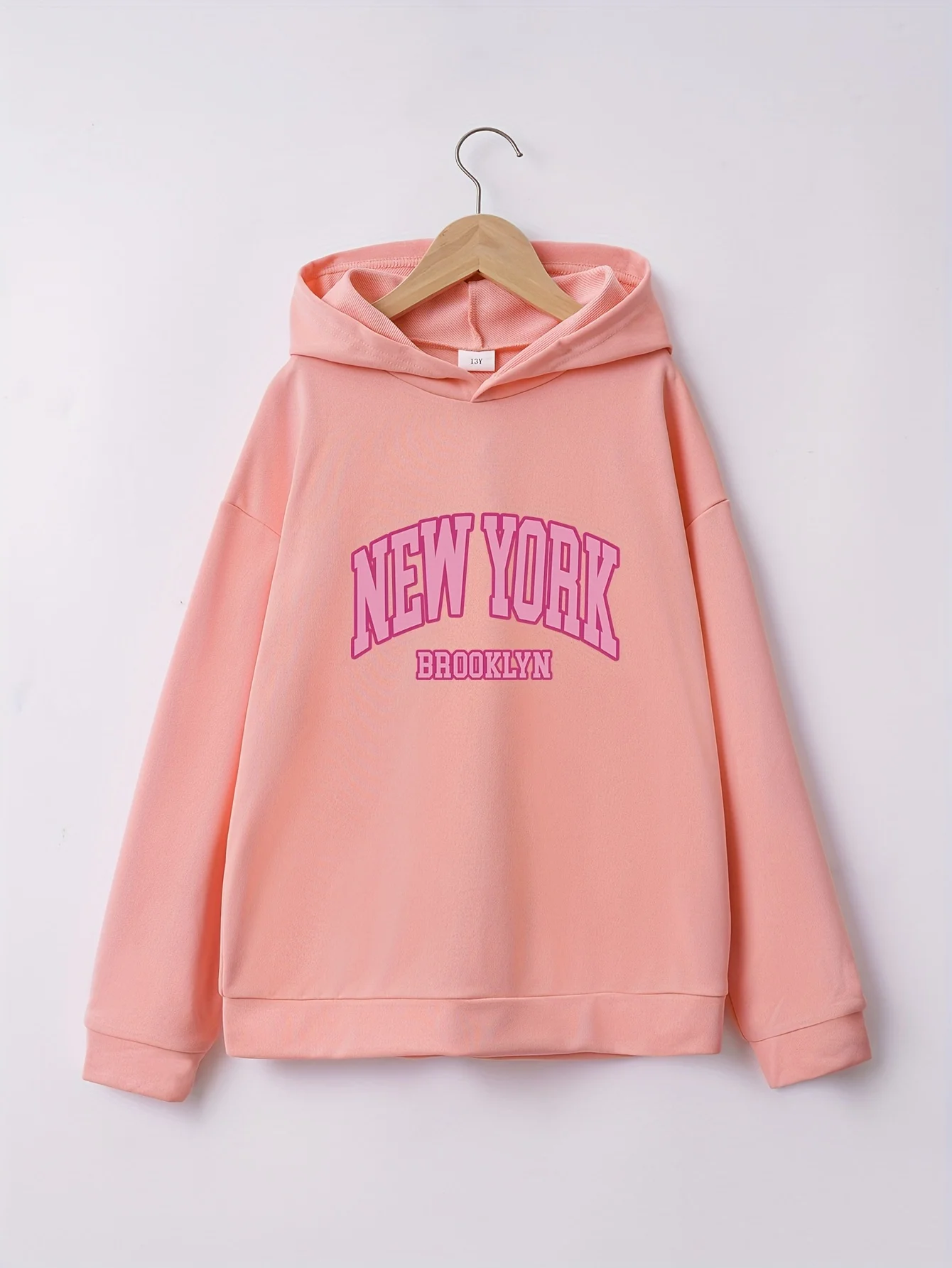 New York Pattern Printed Hoodies Children  Sporty Fashion Trendy Sweatshirts short Sleeve Daily Casual Autumn Winter Clothes