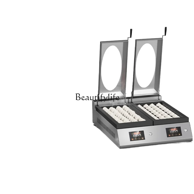 

Commercial automatic electric pancake machine catering full-size multi-functional baking pan machine frying oven