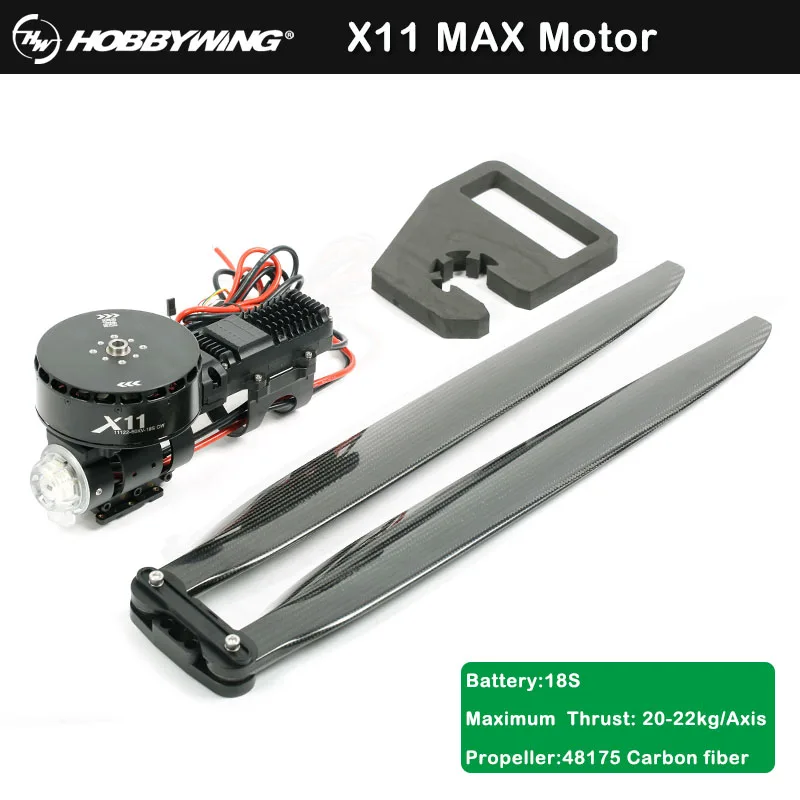 Hobbywing X11 MAX Motor 18S Powerful & Superior Thrust Power System for Multirotor Agriculture Drone