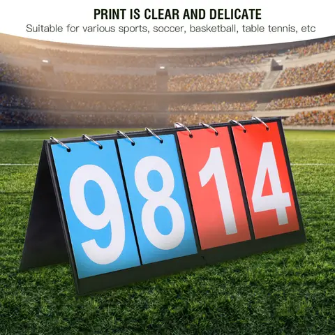 2/3/4 Digit Portable  Sports Scoreboard Score Counter for Table Tennis Basketball  Scoreboard Tennis Table Scoreboard