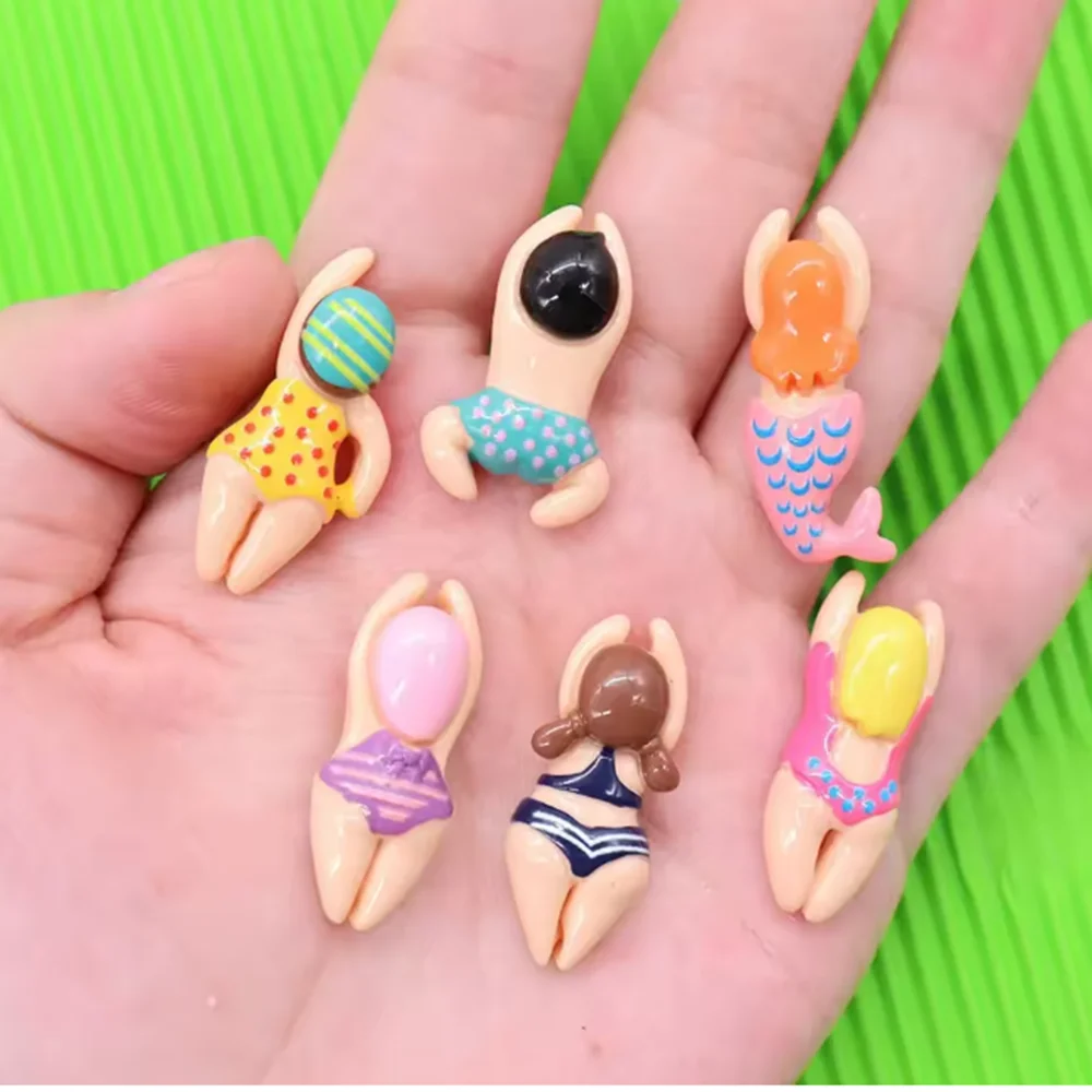 6-50Pcs Resin Swimm…