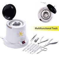 LINMANDA Nail Art Sterilizer High Temperature Sterilizer Nail Tool Cleaning Pot for Nail Art Salon Scissors Cleaning Equipment