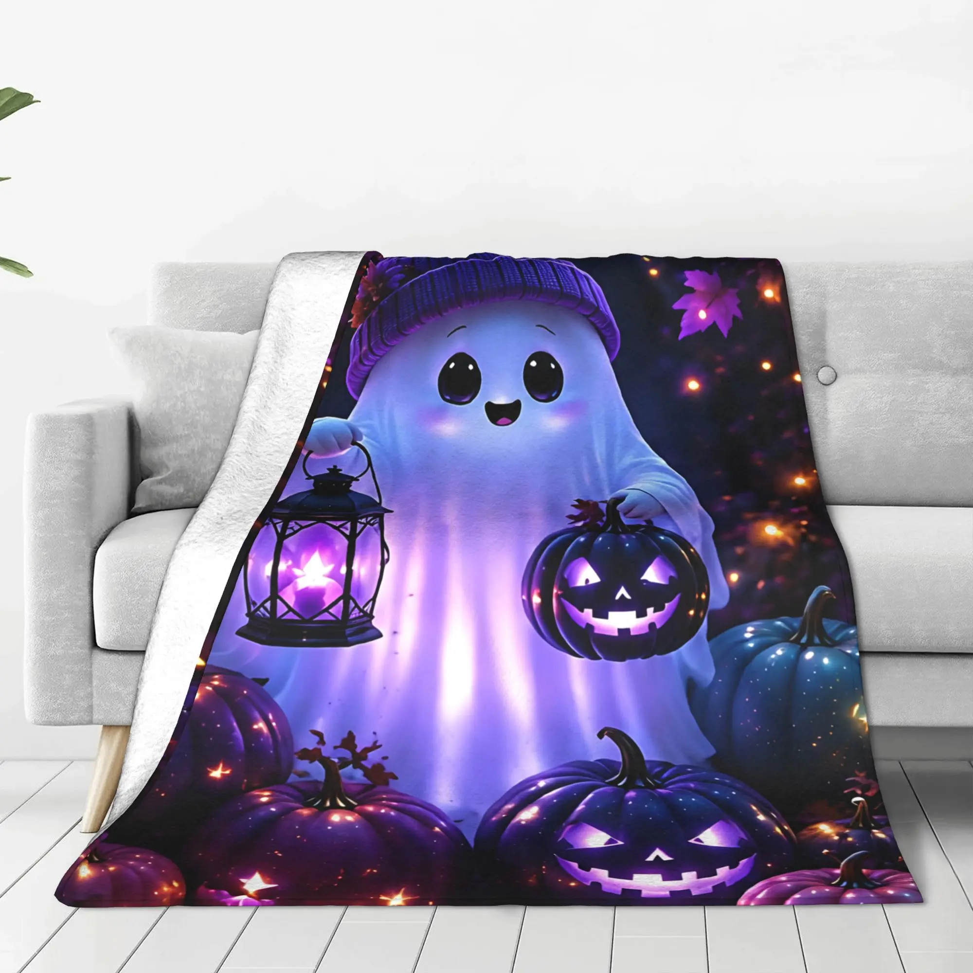 1PC Home Thankful Grateful Blessed  Blanket Throw Super Cosy Plush Living Room Sofa Gift for Christmas Happy New Year