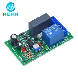 220V Delay relay board 5S timing/power-on delay disconnect module is suitable for stair light corridor switch NE555 scheme