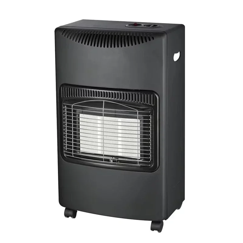 Household mobile living room gas heater