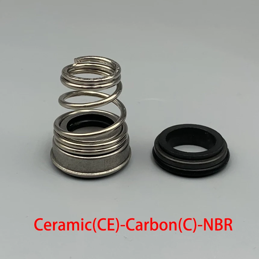 155-10 155-11 155-12 155-13 155-14 155-15 155-16 Ceramic Carbon NBR Water Pump Single Coil Spring Bellows Shaft Mechanical Seal