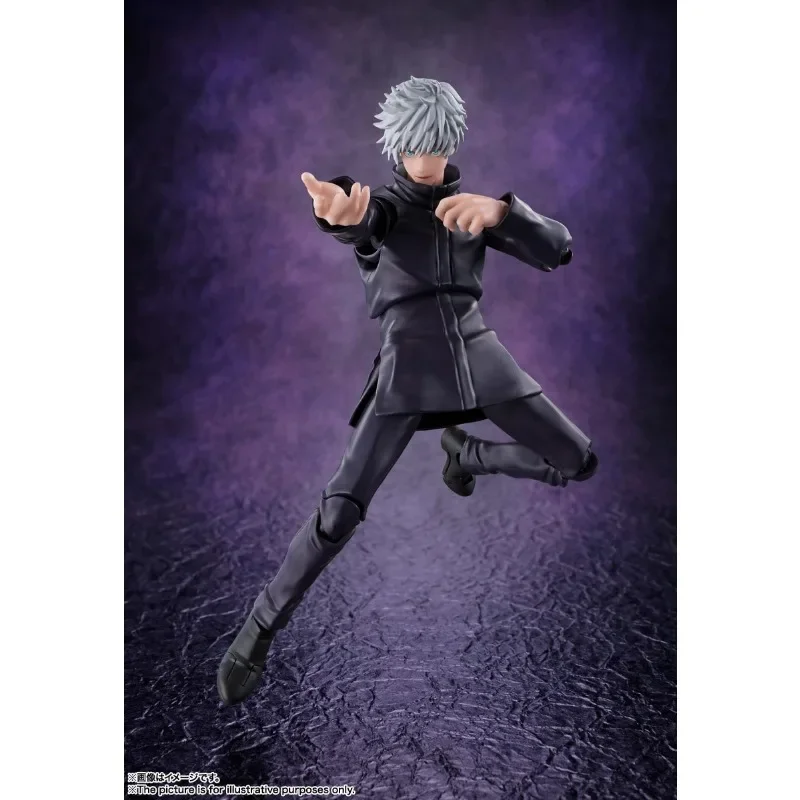 Bandai-Figurine d'Action Originale S.H.Figuarts Jujutsu Kaimmense Satoru Gojo Anime, Modèle de Collection, Jouet d'Ornement, Cadeau d'Hoilday, en Stock