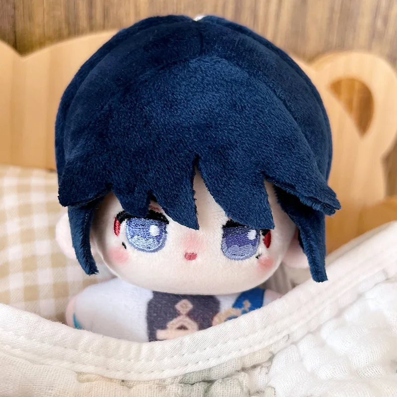 Genshin Impact Plushies Impact Tartaglia Kaeya Diluc Venti Xiao Klee จี้ตุ๊กตาของเล่นมินิพวงกุญแจตุ๊กตากระเป๋าเป้สะพายหลัง Accessorie