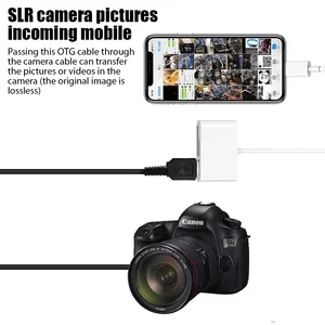 Typ C für Hub -USB -Adapter, Speicherkartenleser, USB -Konverter, TF- und SD -Telefonkonverter, MacBook, Huawei, Samsung, Xiaomi, 3 in 1 6 Hauptverkaufsleser SD iPhone -Karte - №1