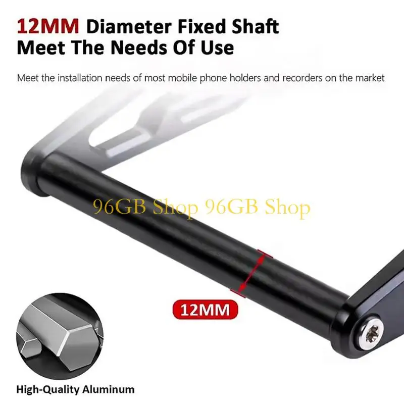 

96GB Adjustable Motorcycle Phone Holder Secure Grip Designs Bracket for R1300GS