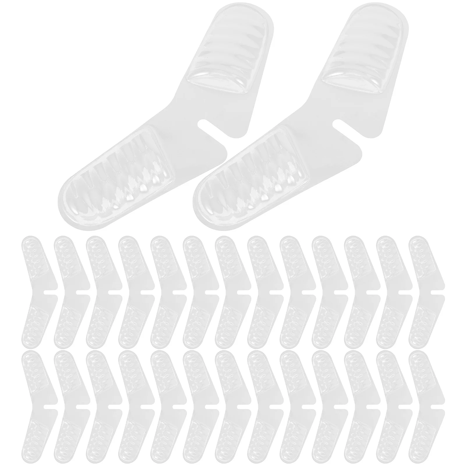 50개입 칼라 셔츠 칼라 지지대 트렌디한 디자인 효과적인 형태 고정 내구성 있는 남성 드레스 셔츠 지지대