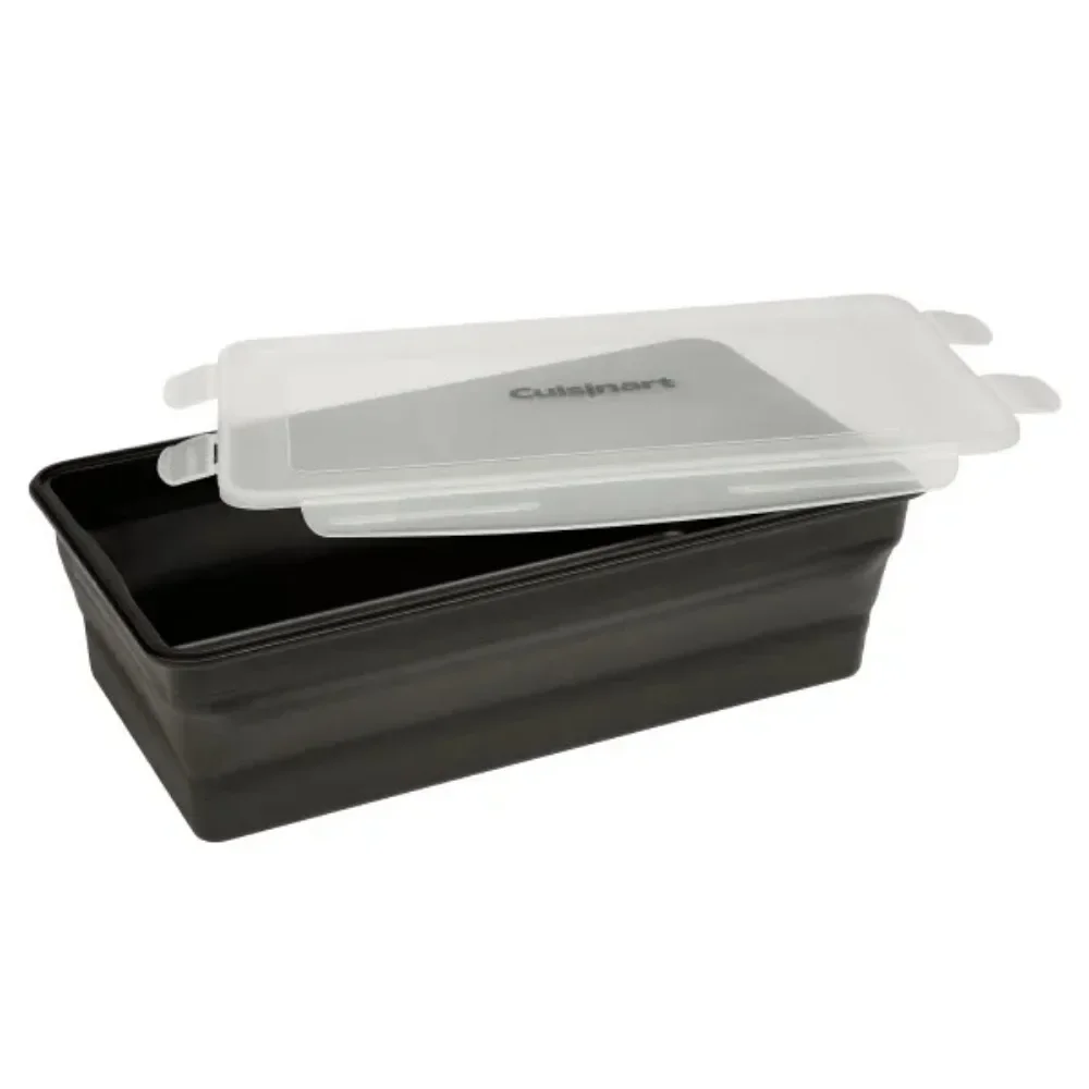 XL Collapsible Marinade Container，Keeps contents sealed and fresh，Comes with secure snap closure