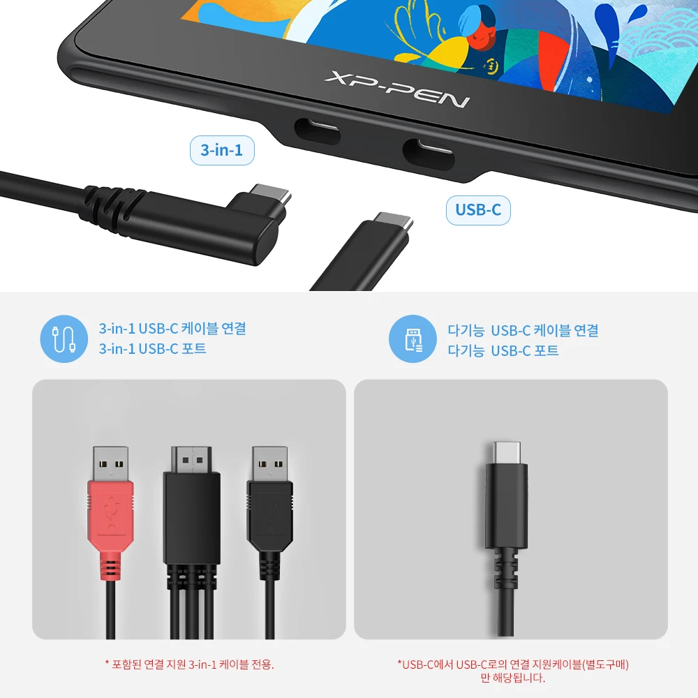 XPPen-tableta gráfica Artist 10, Monitor con bolígrafo de dibujo, 120% sRGB, 8192 niveles, 6 teclas de acceso rápido, compatible con Windows, Mac y