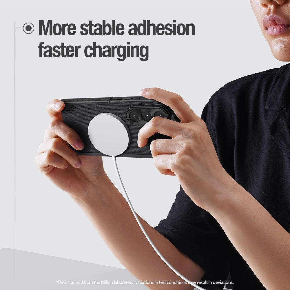 

Nillkin For Samsung Galaxy Z Fold 7 5G Magnetic Case Super Frosted Fold Magsafe Charging high quality Matte Cover Protection