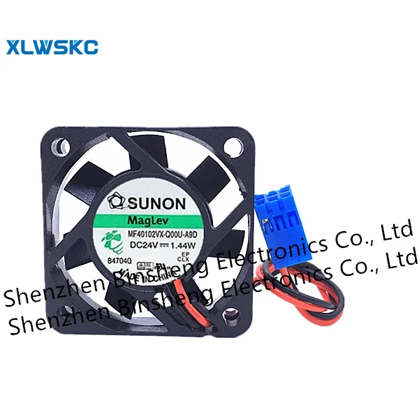 

MF40102VX-Q00U-A9D 24V 4CM 4010 1.44W inverter high air volume cooling fan with blue plug