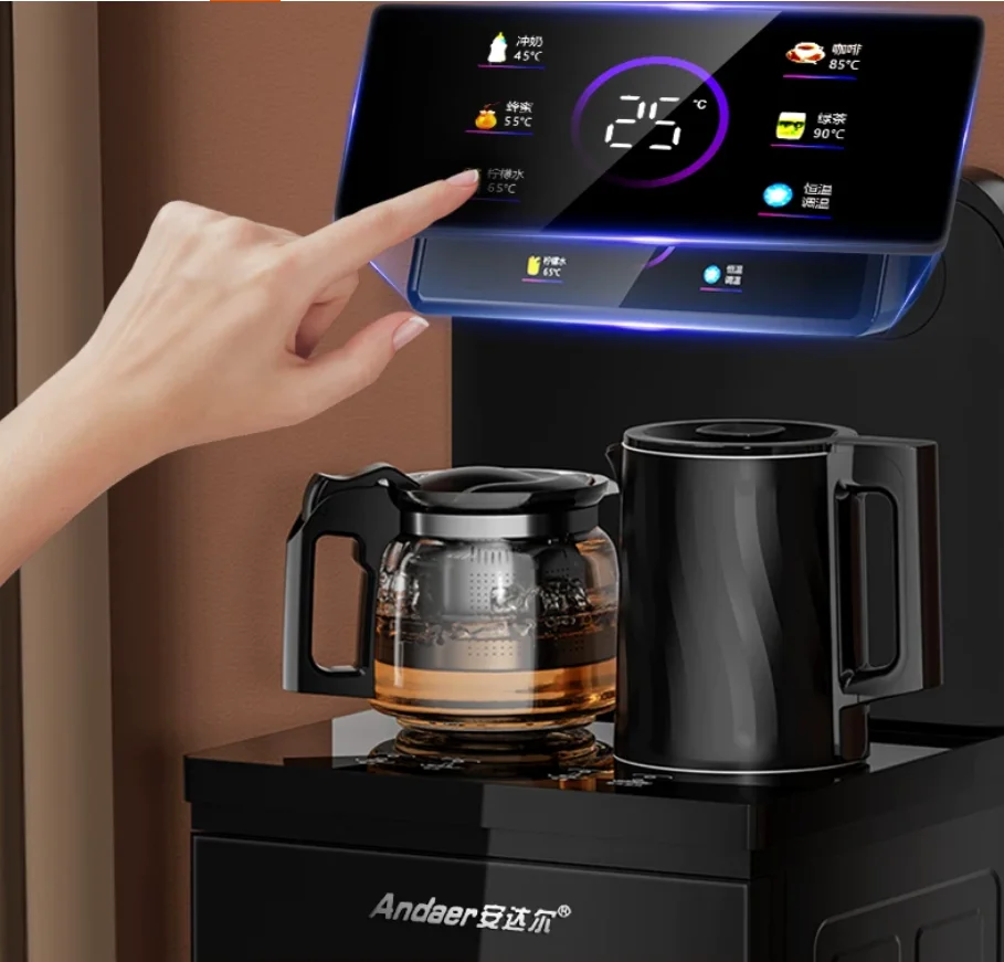 220V New Smart Voice Tea Bar Water Dispenser Automatic Bottom Loading Home Office S