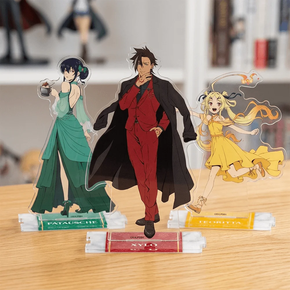 Sentenced to Be a Hero Xylo Forbartz 15cm Acrylic Stand Keychain Figure Desk Display Decor Cosplay Peripherals Collectible