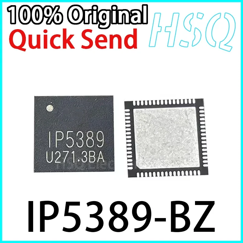 1PCS IP5389-BZ Package QFN64 Boost and Drop Voltage Chip Driver Mobile Power Supply SOC Supports Bidirectional 100W