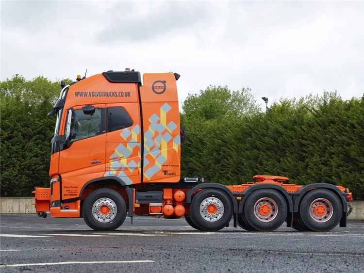 Scaleclub Model voor Tamiya FH750 1/14 RC tractievrachtwagen model speelgoed accubak 4 gastanks met pedalen upgrade modificatie onderdelen