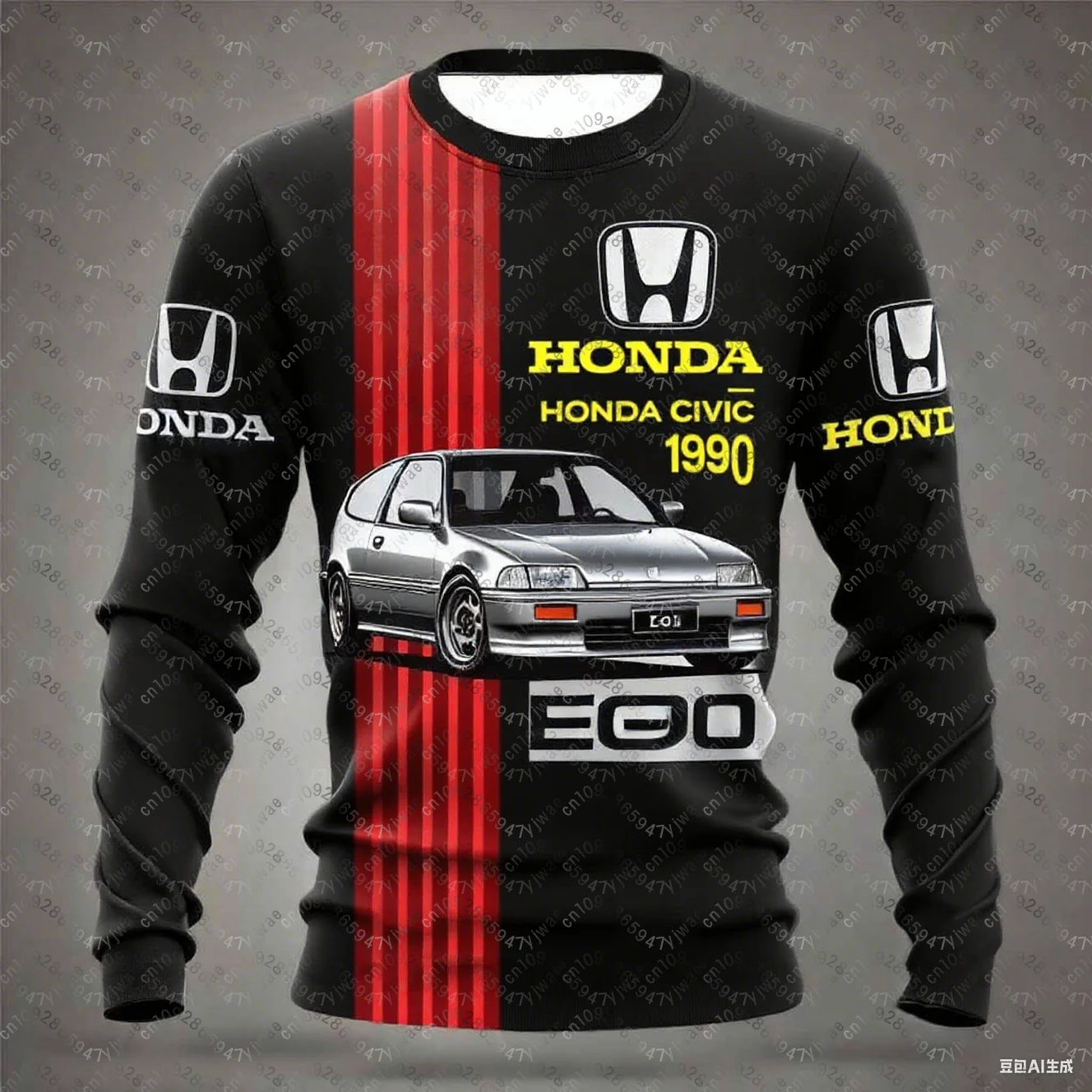 

Весенне-осенняя футболка с 3D принтом для мотоциклистов и байкеров Deportiva, быстросохнущая футболка с длинными рукавами для верховой езды Honda, топы для мужчин и женщин