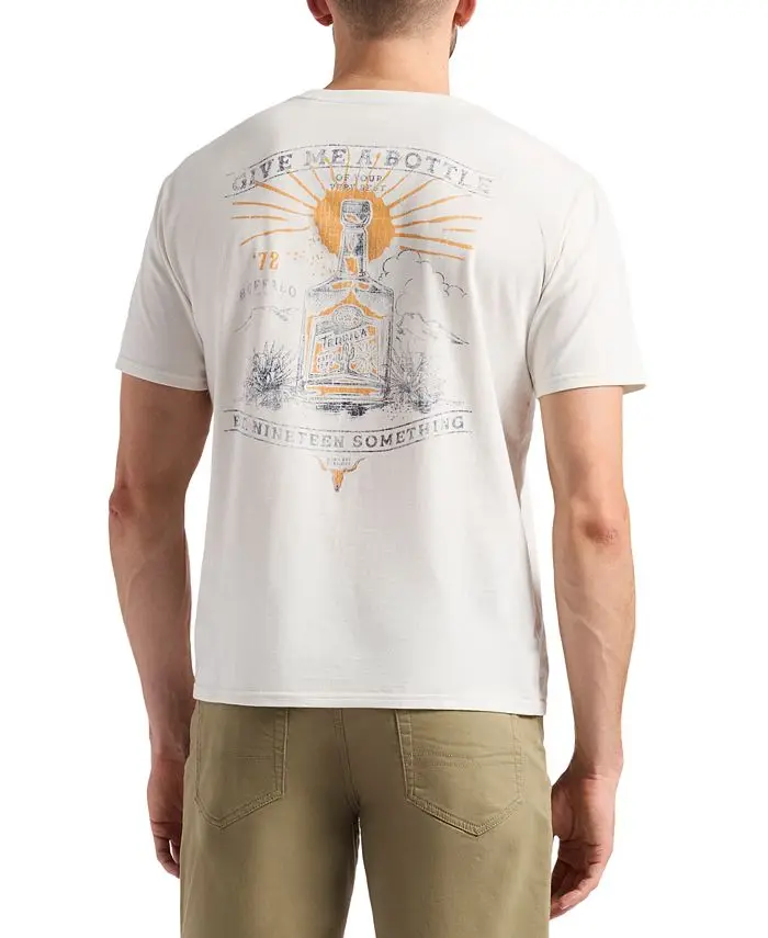 

Футболка с рисунком виски в стиле ретро — Give Me A Bottle, винтажный дизайн, модная футболка унисекс с короткими рукавами Vibe, футболка с графическим рисунком высокого качества