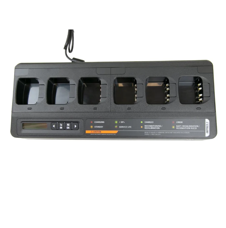 Customized Model Dp4400e Radio Deakcharger Dp4800e Impres Six Way MULTI-UNIT CHARGER PMPN4289 for PMPN4289A