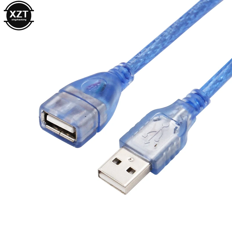 1m/3m/5m USB3.0 Extension Cable Not Wrapped Head USB Extension Cable Pure Copper for Mouse Keyboard U Disk Interface Cell Phone
