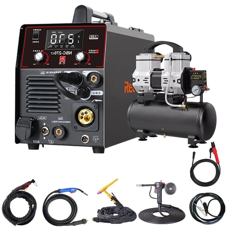 

OEM ODM Portable Multifunctional Mig Welders IGBT DC Galess Gas MIG TIG MMA CUT Soldering Aluminium Mig Welding Machine 6 in 1