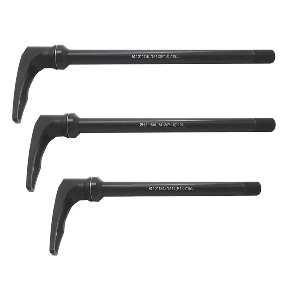 MTB Road Bike Thru Axle 12x142 12x148 Quick Release 12x100 Front Fork Shaft Skewer Bicycle Thru Axle W/Hiver