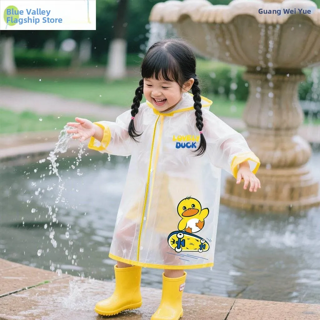 

Children's Raincoat 2026 New Kindergarten Special Primary School Going Raincoat Baby Boots Boy Student Cartoon Pattern Waterp...