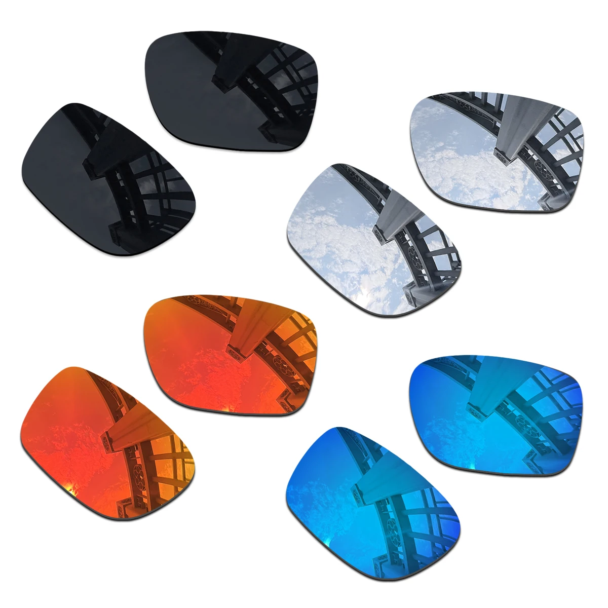 

Anti-Scratch 100% Polarized Replacement Lenses for Oakley Canteen 2014 OO9225 60mm Sunglasses Frame