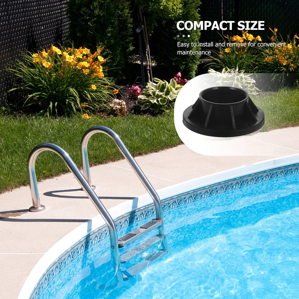 

2Pcs Pool Drain Valve Cover Heavy Duty Plastic Scupper Fitting Cover for Pool Overflow Drain Bottom Seat Cap Smooth Finish