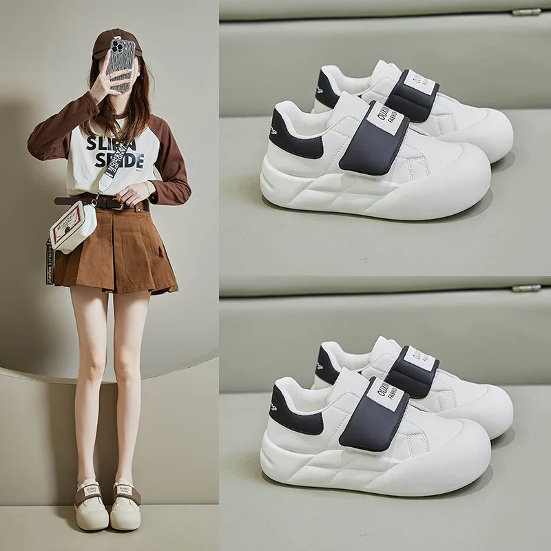 New Spring & Summer Women Shoes Girls Female Sneakers Thick-Soled Increase  Fashion Sports Casual Size 35-40