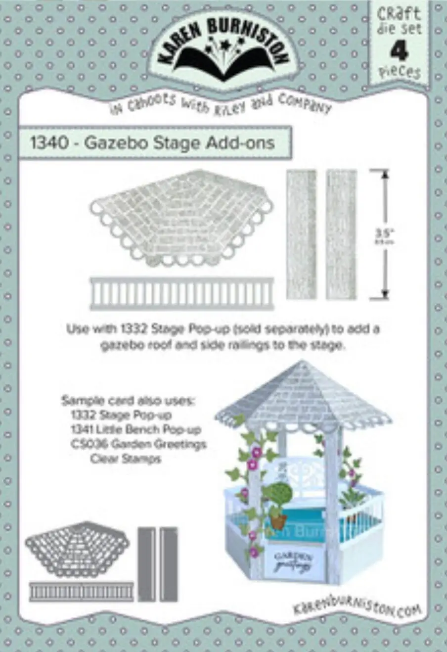 Little Bench Cascade Toolbox Pop up Gazebo Stage Metal Cutting Dies Clear Stamps For DIY Scrapbook Craft Decoration Embossing view 6