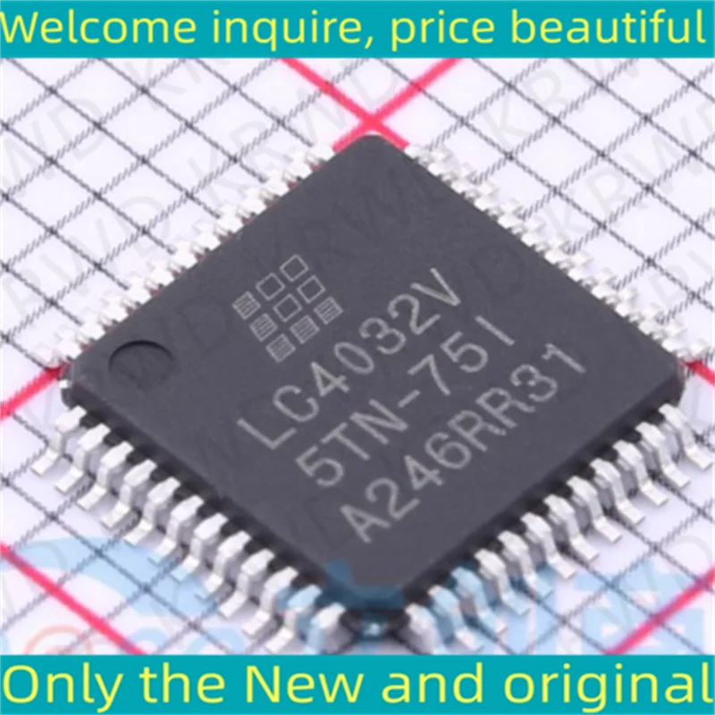 

5PCS LC4032V New and original LC4032V-75TN48I LC4032V-75TN48 75TN48 LC4032V QFP48