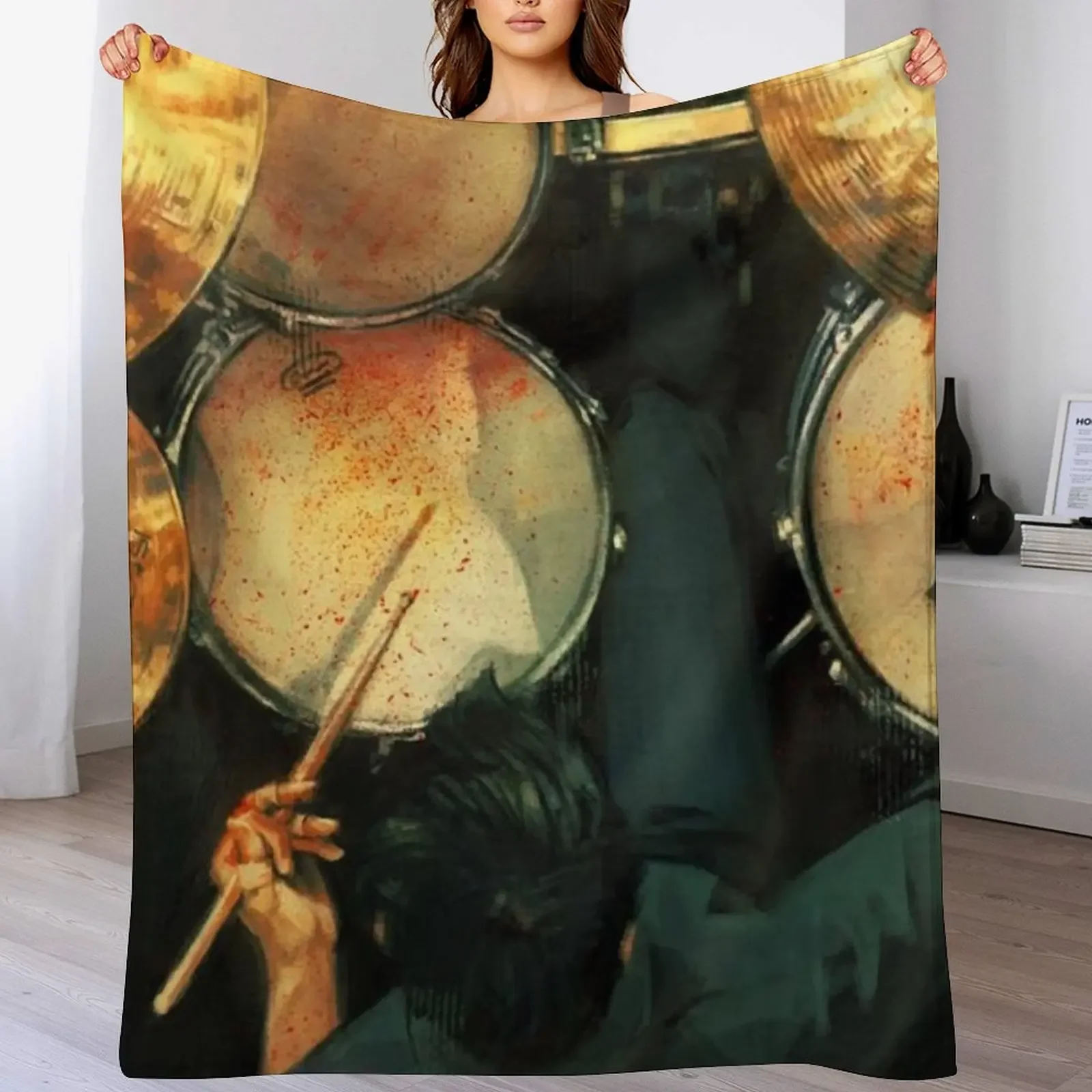 Whiplash Throw Blanket Soft Comfort Blanket for Reading Watching TV