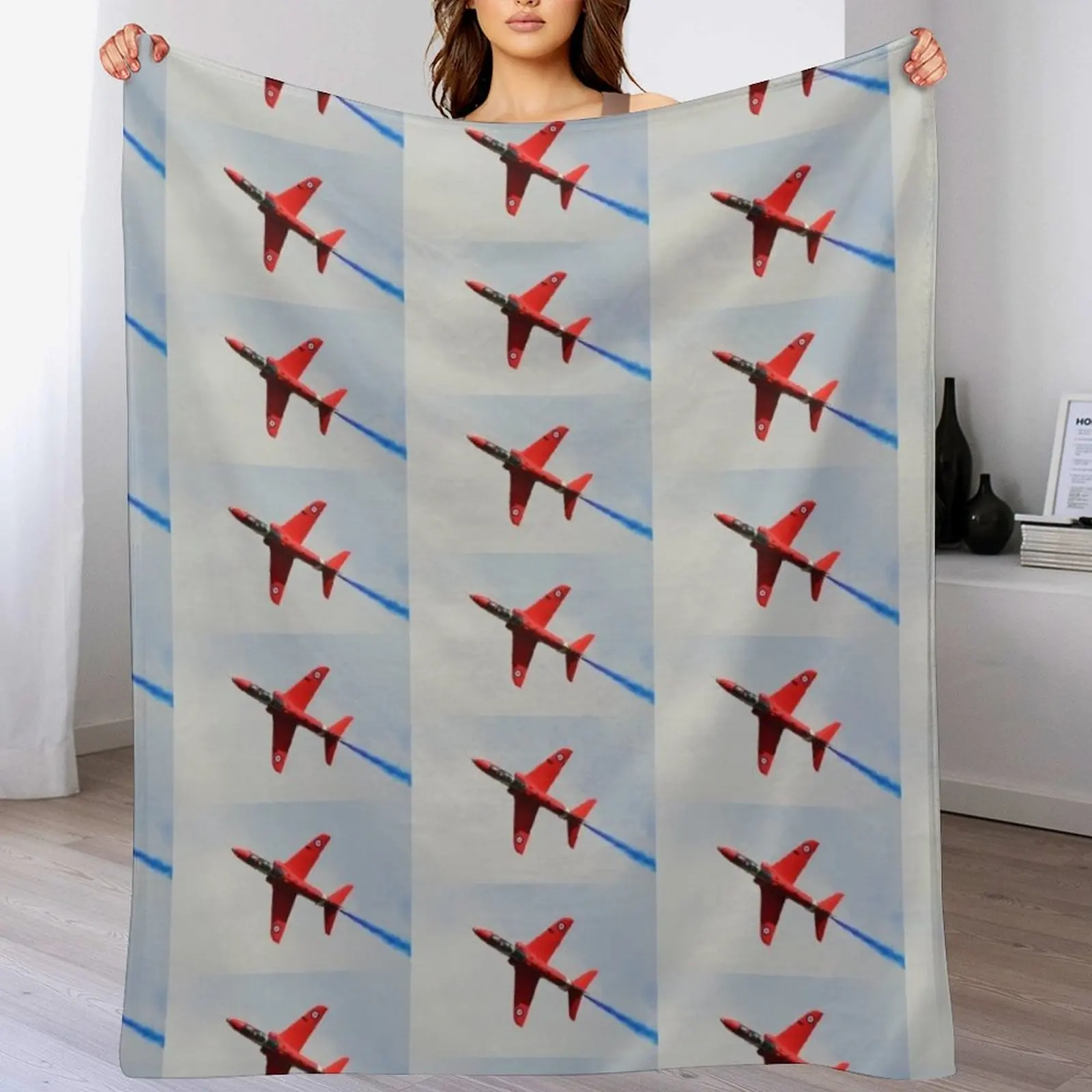 

Red Arrows Hawk Throw Blanket Kid'S Luxury Designer Blankets