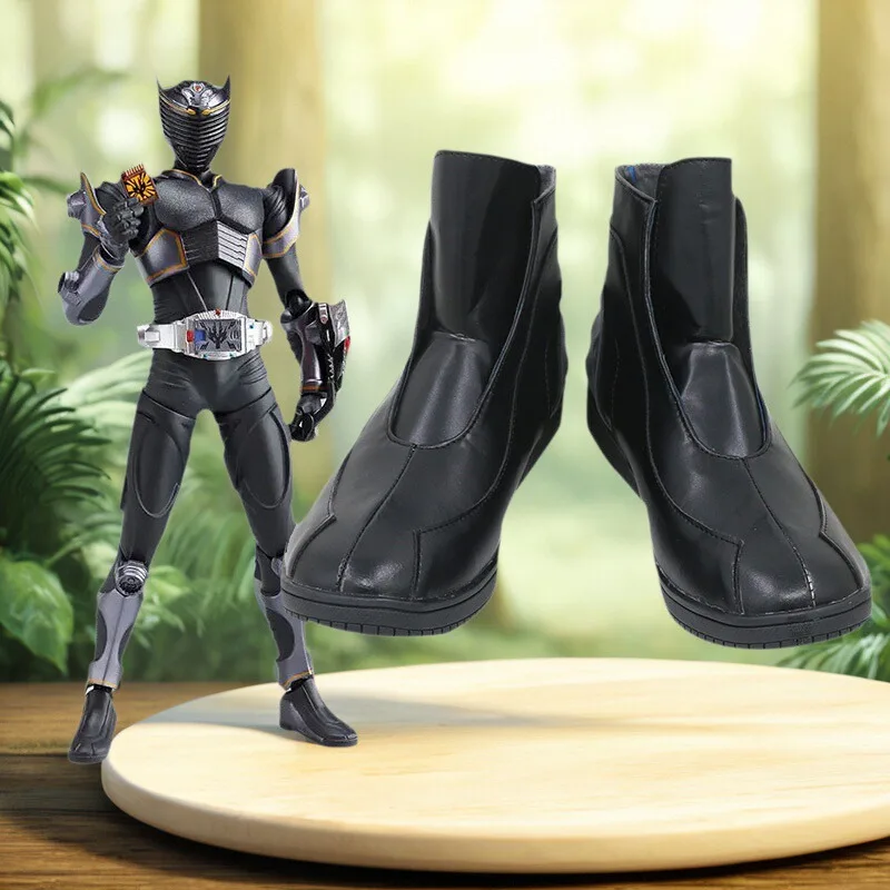 

Maskde Rider Ryuga Kamen Rider Обувь для косплея Сапоги Обувь из искусственной кожи Хэллоуин Косплей Опора на заказ