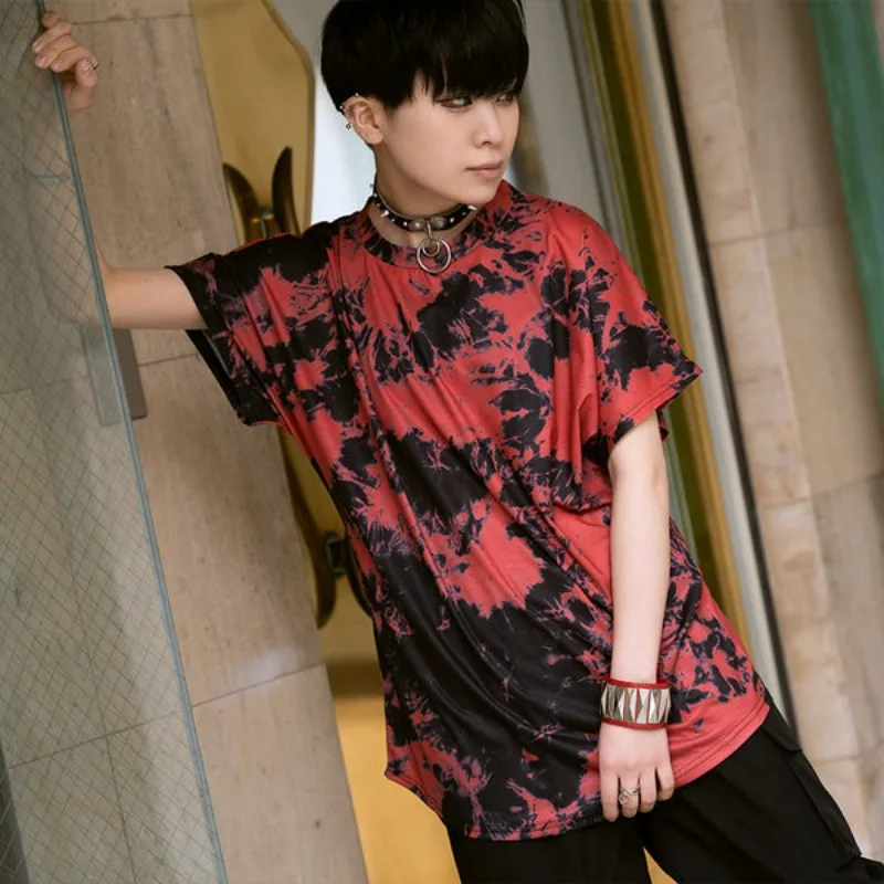 Nieuw Anime Gothic 3D-geprint T-shirt, unisex, kleurrijk, originele Y2K Street Style, geschikt voor thuis- en buitenshuis