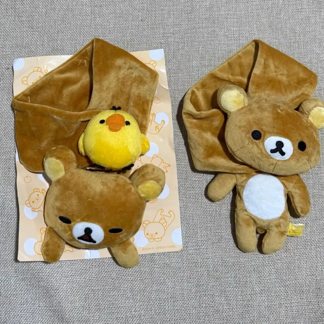

Kawaii Rilakkuma 3D Scarf Thickened Japanese Sweet Anime Cartoon Cute Student Plush Warm Thick Scarf Girl's Christmas Gifts Toys
