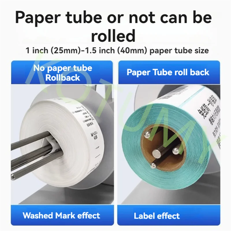 BSC-X5S Fully Automatic Tag Around the Feeder Winder Label Rollback Rewinder Label Receiving Paper Machine