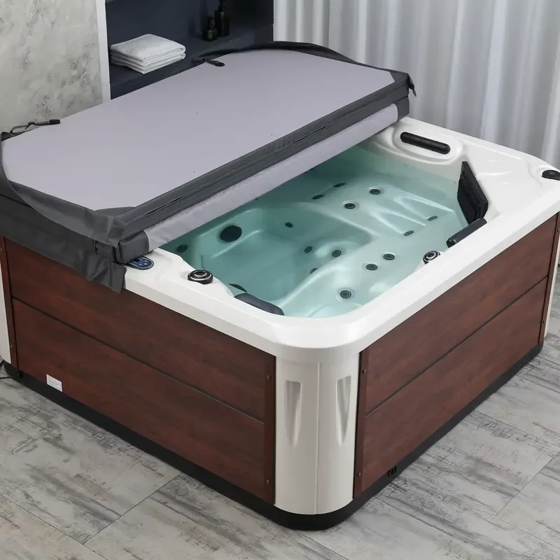 Modern Outdoor for Spa Tub 5-6 People Freestanding Acrylic 40 Jets Whirlpool Heating Lights Balboa JACUZZIS SAVE WATER ALL