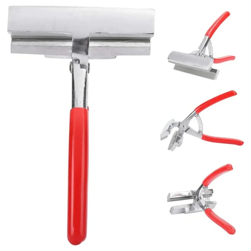 Canvas Stretching Pliers 12cm Wide Jaw with Spring Handle, Alloy Artist Framing Tool for Oil Painting Canvas