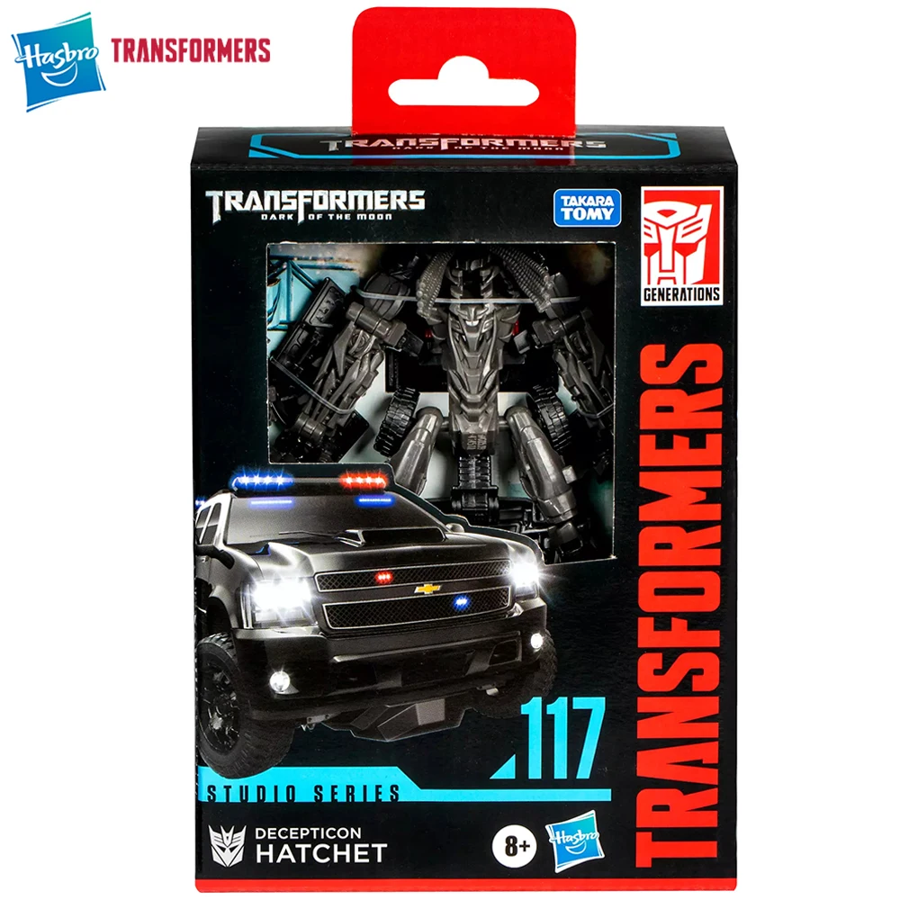 NEW Hasbro Transformers Studio Series 117 Decepticon Hatchet (Dark of the Moon) 11.5cm Deluxe Class Action Robot Model Figure