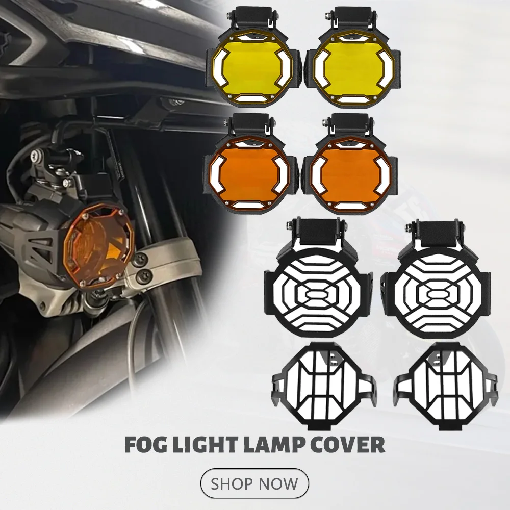 

For BMW R 1250 GSA GS LC ADV Adventure R1200GS F850GS F750GS Motorcycle CNC Flipable Fog light lamp Protector Guard Lamp Cover