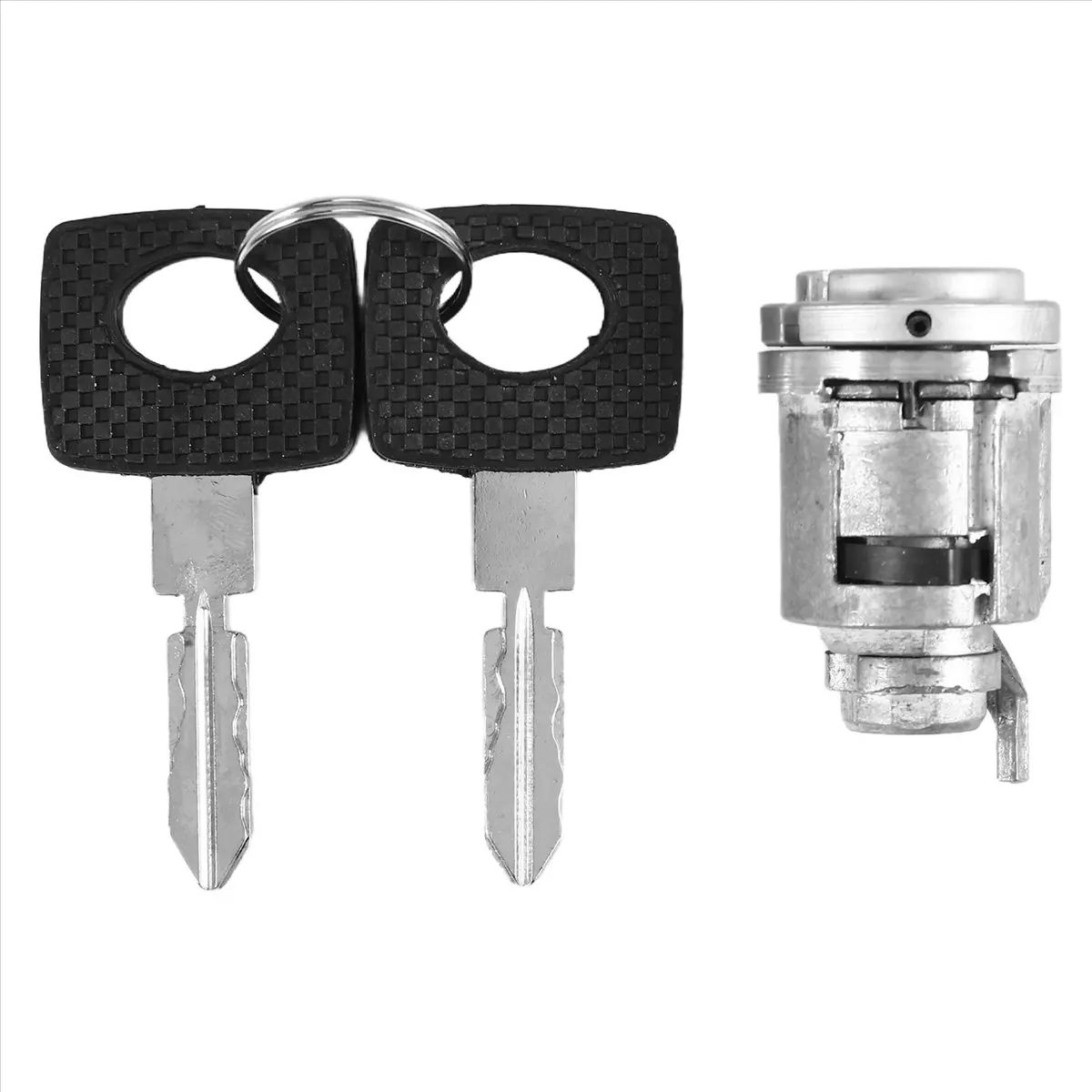 Compatible Car Ignition Lock Cylinder Switch with Key 1264600604 1264600304 for W124 C124 W201 190E 260E E320