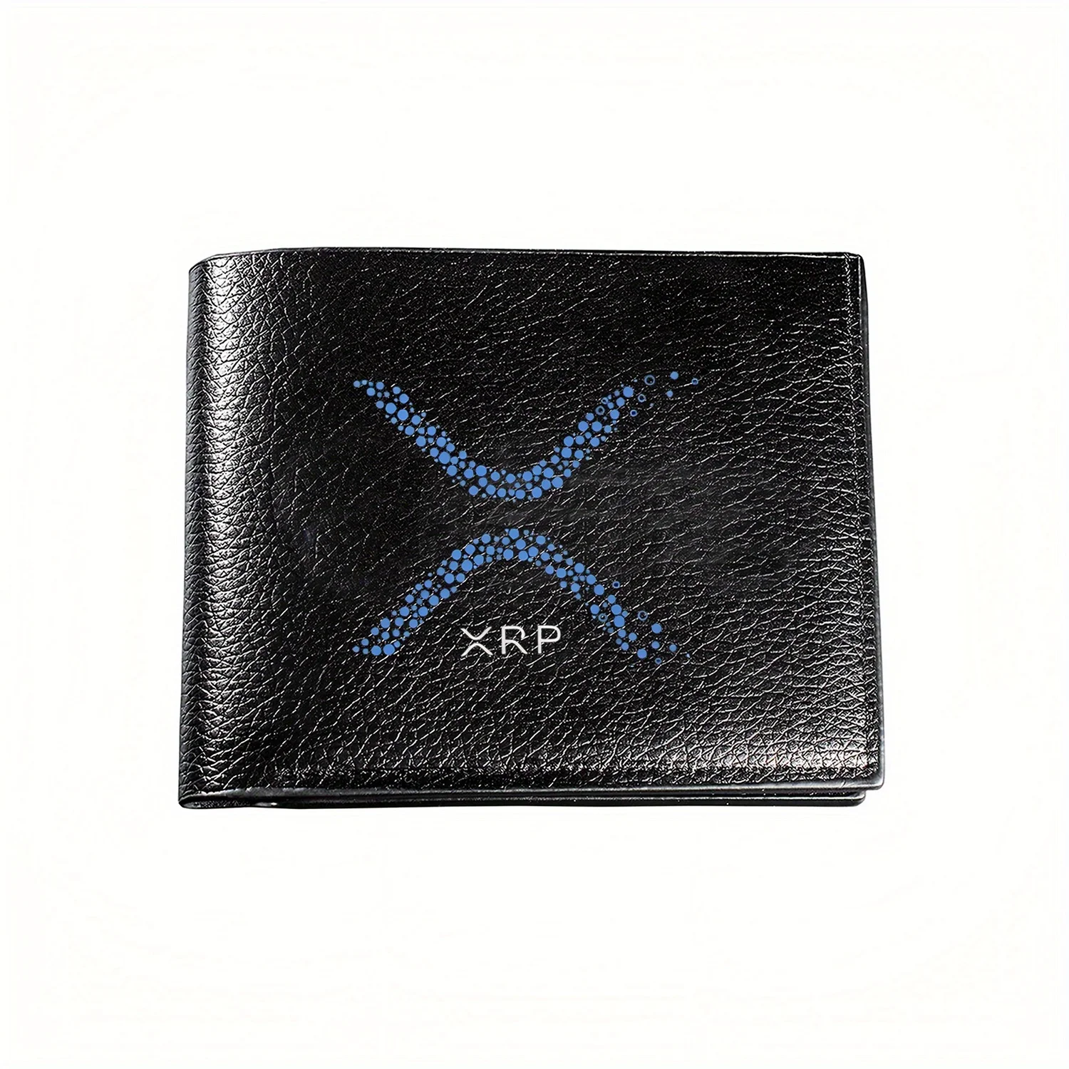 XRP Криптовалюта Символ Дизайн Деловой Мужской Повседневный Элегантный Простой Практичный Качественный Кошелек Стильный Печать Графика Креатив