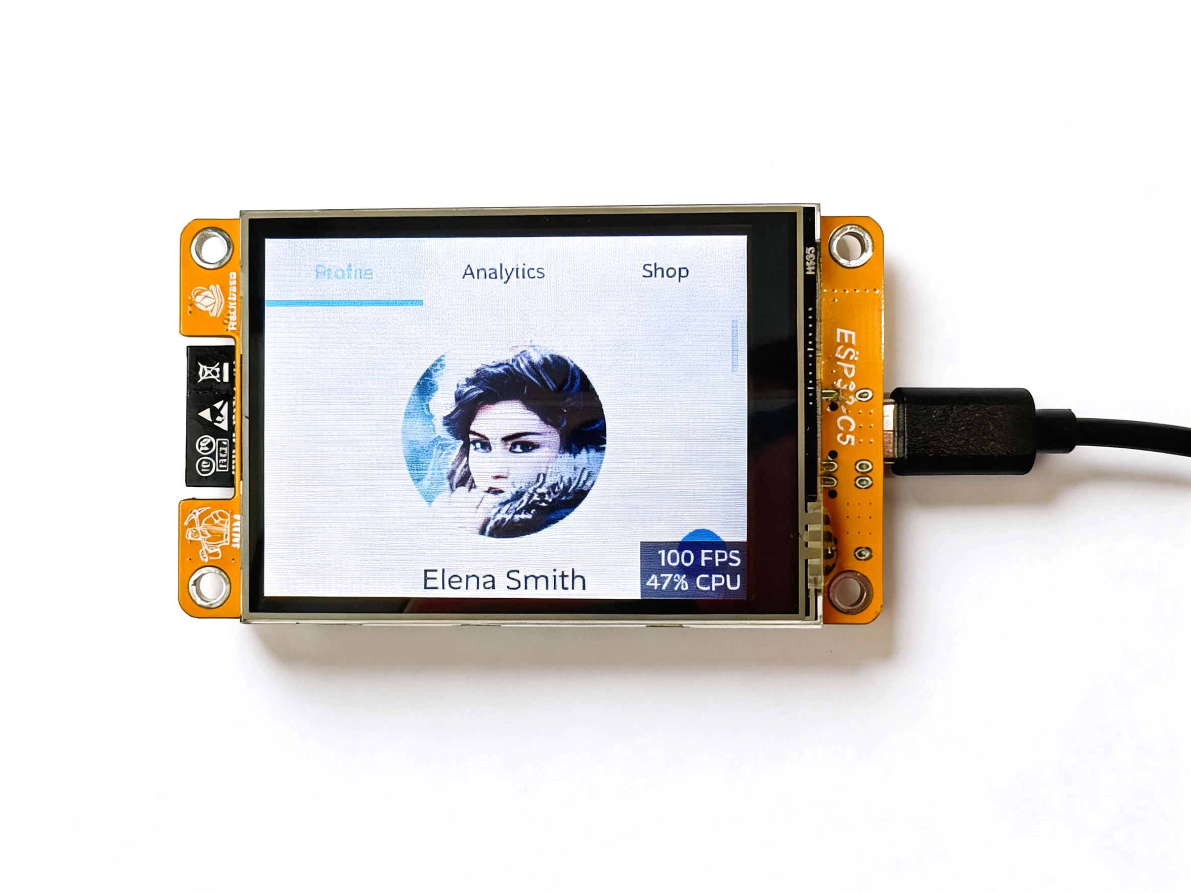 ESP32-C5 Official Module 2.8 Inch Touch Screen NM-CYD-C5 16MB Flash 8MB PSRAM WiFi 6 5G Band ZigBee Thread Matter-ready N16R8