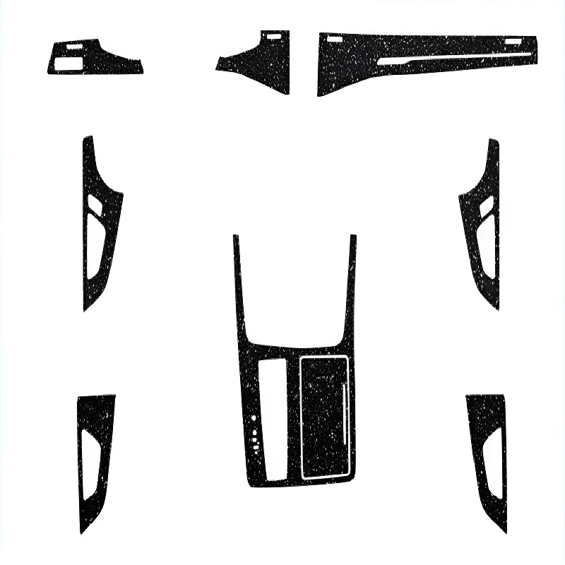 FOR Audi Q8 2019-2025 Models Starry Sky Interior Protection Film  Anti-Scratch Car Interior Decoration Modification